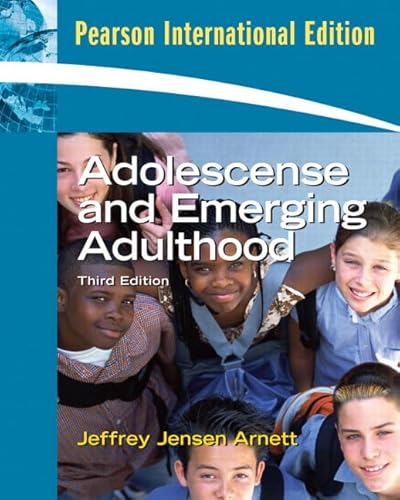 9780135052587: Adolescence and Emerging Adulthood: A Cultural Approach: International Edition