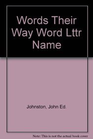 9780135054352: Words Their Way Word Lttr Name