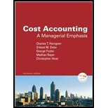 Stock image for Cost Accounting: A Managerial Emphasis and MyAccountingLab CourseCompass Student Access Code Card Package (13th Edition) for sale by Iridium_Books