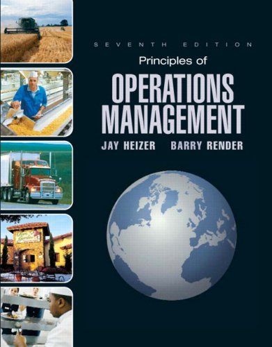 Principles of Operations Management + Student Cd + Student Dvd: Student Value Edition (9780135056219) by Heizer, Jay; Render, Barry