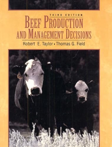 Stock image for Beef Production and Management Decisions (3rd Edition) for sale by HPB-Red