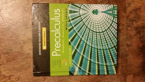 Stock image for Precalculus Graphical, Numerical, Algebraic Annotated Florida's Teacher Edition for sale by APlus Textbooks
