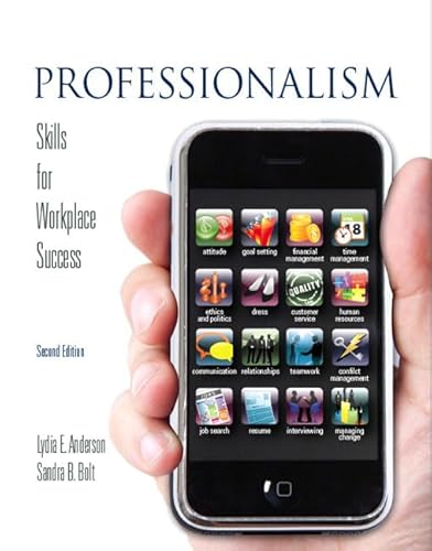 Beispielbild fr Professionalism: Skills for Workplace Success (2nd Edition) zum Verkauf von SecondSale