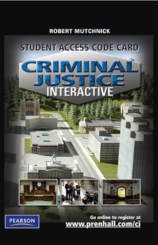 Imagen de archivo de Criminal Justice Interactive -- Access Card a la venta por Irish Booksellers