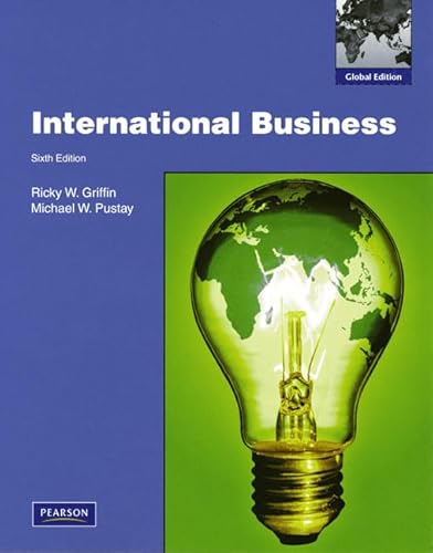 9780135072271: International Business: Global Edition