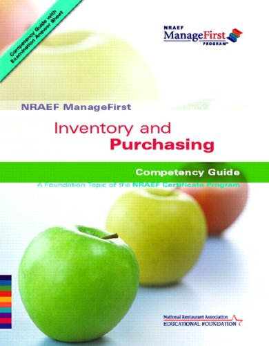 Imagen de archivo de Inventory and Purchasing Competency Guide & Exam Prep Guide a la venta por HPB-Red