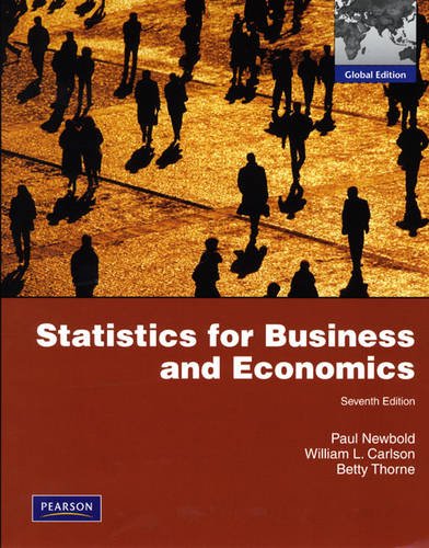 9780135072486: Statistics for Business and Economics: Global Edition