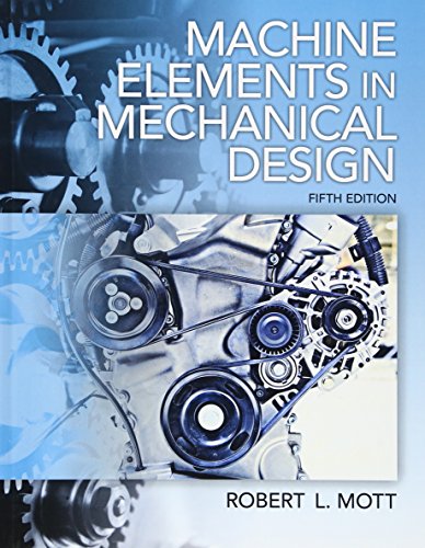 Stock image for Machine Elements in Mechanical Design (5th Edition) for sale by HPB-Red