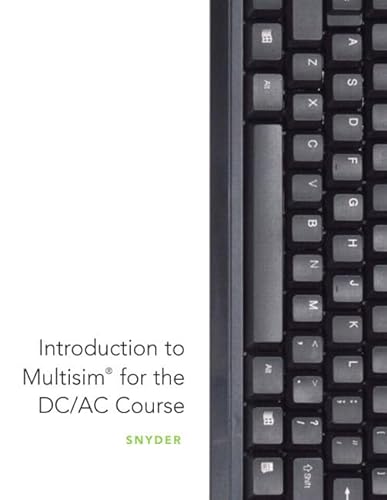 9780135080412: Introduction to Multisim for the DC/AC Course