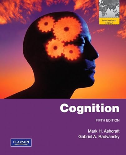 Stock image for Cognition: International Edition for sale by AwesomeBooks