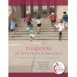 9780135082317: [Instructors Copy] Foundations of American Education 15th ED. 2011
