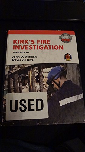 Imagen de archivo de Kirk's Fire Investigation (7th Edition) (Brady Fire) a la venta por SecondSale