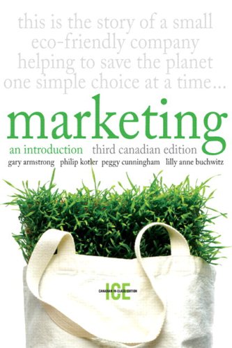 Beispielbild fr Marketing: An Introduction, Third Canadian Edition, In-Class Edition with MyMarketingLab (3rd Edition) zum Verkauf von BooksRun