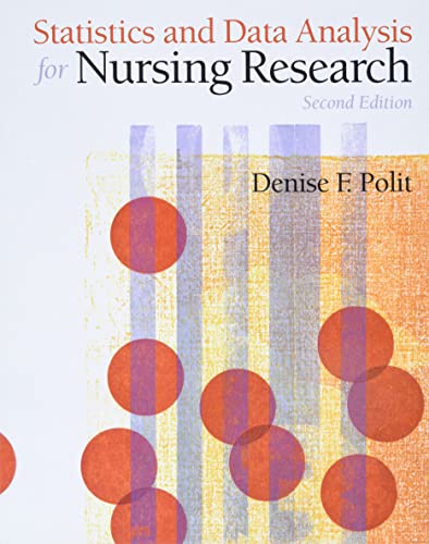 Imagen de archivo de Statistics and Data Analysis for Nursing Research (2nd Edition) a la venta por Bookmans