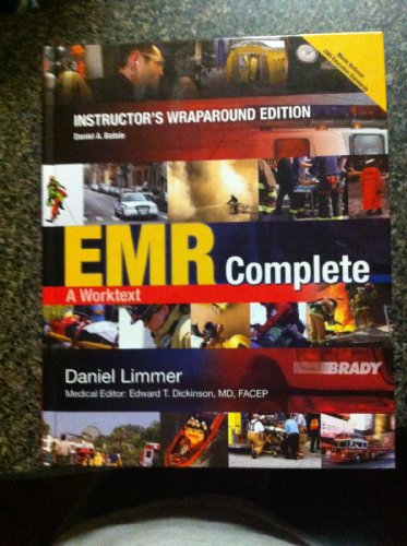 9780135085691: Instructor's Wraparound Edition for EMR Complete:A Worktext