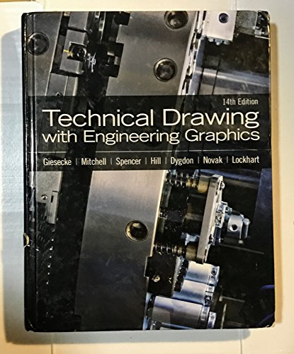 Stock image for Technical Drawing with Engineering Graphics (14th Edition) for sale by HPB-Red
