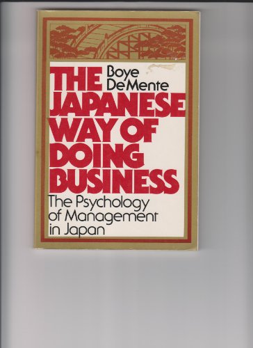 Stock image for The Japanese Way of Doing Business for sale by Wonder Book