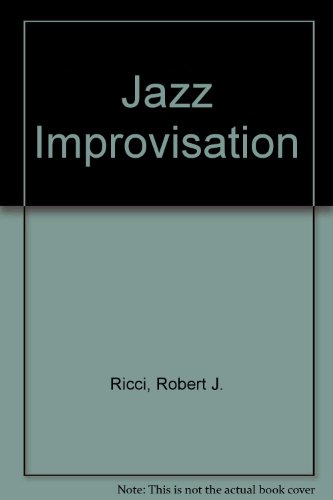 Beispielbild fr Jazz Improvisation zum Verkauf von Better World Books