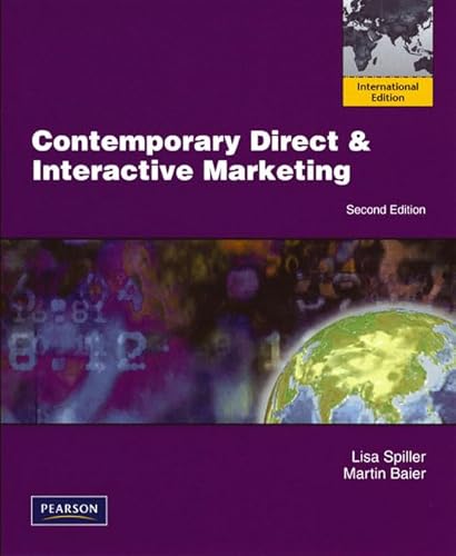 9780135093160: Contemporary Direct & Interactive Marketing:International Edition