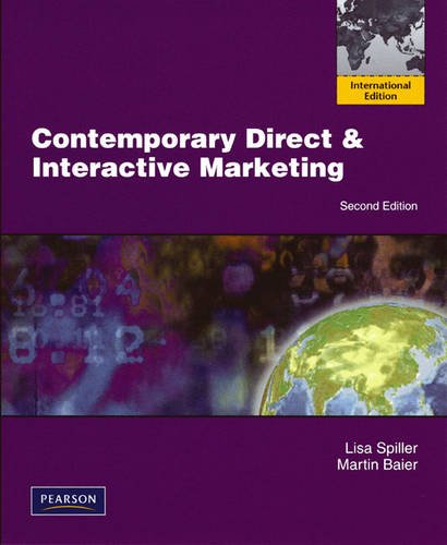 9780135093160: Contemporary Direct & Interactive Marketing: International Edition
