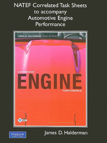 Stock image for NATEF Correlated Task Sheets for Automotive Engine Performance for sale by Hawking Books