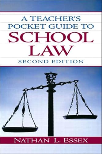 Stock image for A Teacher's Pocket Guide to School Law for sale by SecondSale