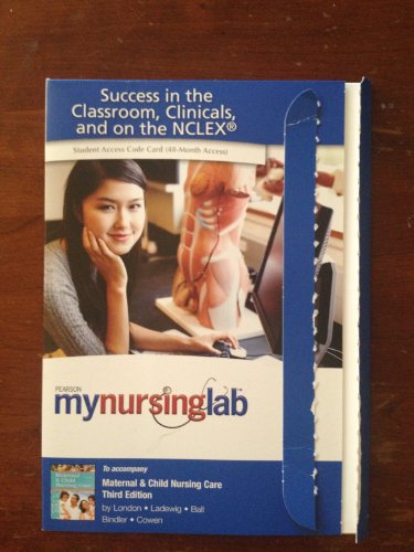 Stock image for Maternal & Child Nursing Care MyNursingLab Access Code for sale by dsmbooks