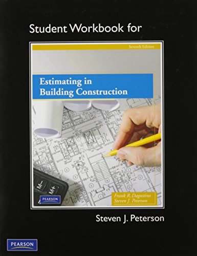 9780135097489: Student Workbook for Estimating in Building Construction