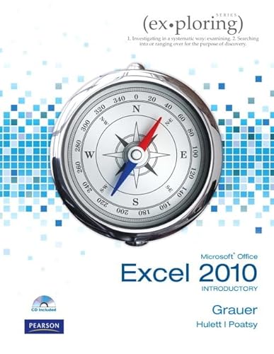 Beispielbild fr Exploring Microsoft Office Excel 2010 Introductory zum Verkauf von SecondSale
