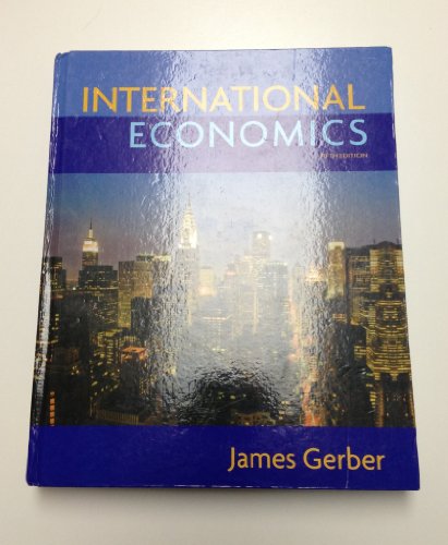 9780135100158: International Economics:United States Edition (The Pearson Series in Economics)