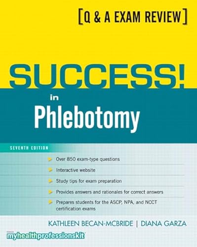 Stock image for Success! in Phlebotomy for sale by BooksRun