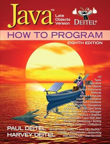 Beispielbild fr Java How to Program: Late Objects Version: International Edition zum Verkauf von WorldofBooks