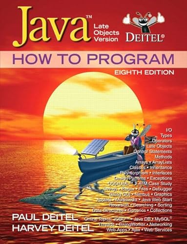 Stock image for Java : How to Program for sale by Better World Books Ltd