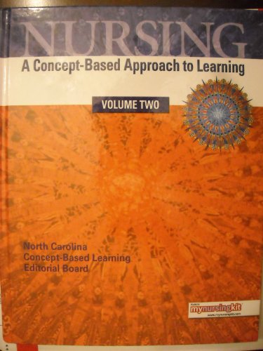 Imagen de archivo de Nursing: A Concept-based Approach to Learning Volume 2 a la venta por HPB-Red