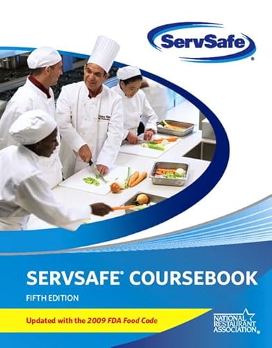 Stock image for ServSafe CourseBook with Paper/Pencil Answer Sheet Update with 2009 FDA Food Code (5th Edition) for sale by HPB-Red