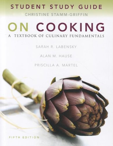 Imagen de archivo de Study Guide for On Cooking: A Textbook of Culinary Fundamentals a la venta por New Legacy Books
