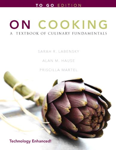 Stock image for On Cooking: A Textbook of Culinary Fundamentals To Go for sale by ThriftBooks-Dallas