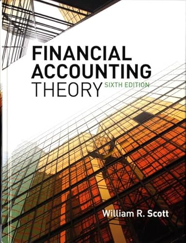 Stock image for Financial Accounting Theory (6th Edition) for sale by Zoom Books Company