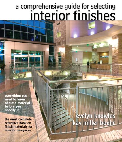 9780135121917: The Comprehensive Guide for Selecting Interior Finishes