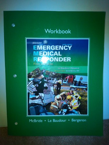 9780135125724: Workbook for Emergency Medical Responder:First on Scene