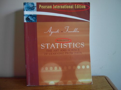 Statistics: The Art and Science of Learning from Data (2nd Edition)