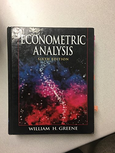 Imagen de archivo de Econometric Analysis a la venta por GoldBooks