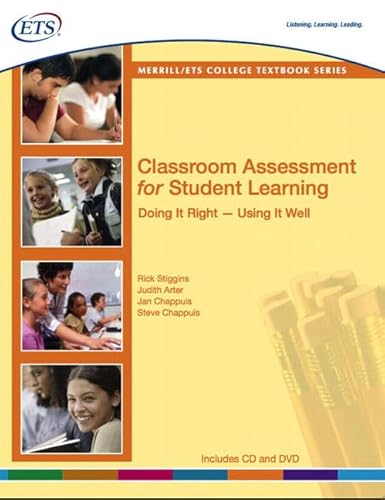 Stock image for Classroom Assessment for Student Learning: Doing It Right-Using It Well for sale by HPB-Red