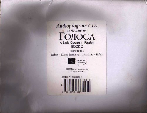 Stock image for Golosa: Audio Program Bk. 2: A Basic Course in Russian (Audio Cassette) for sale by Revaluation Books