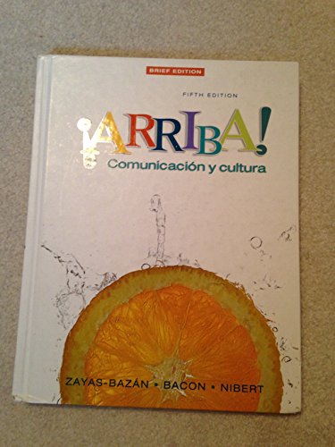 Beispielbild fr Arriba!: Comunicacion Y Cultura (Spanish Edition) zum Verkauf von Goodwill Books