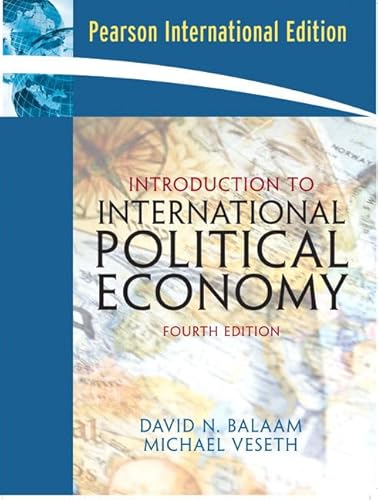 Stock image for Introduction to International Political Economy (4th Edition International) for sale by MusicMagpie