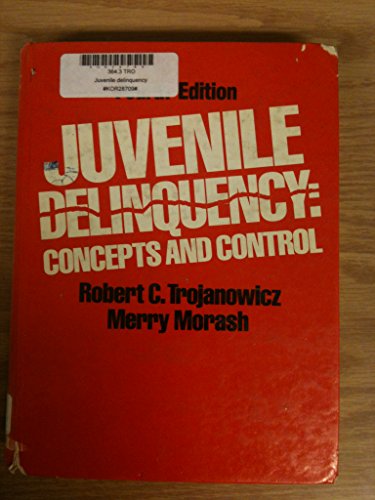 9780135143995: Juvenile Delinquency: Concepts and Control