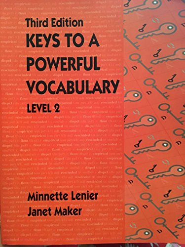 Imagen de archivo de Keys to a Powerful Vocabulary, Level Two a la venta por HPB-Red