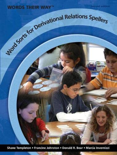 Stock image for Words Their Way: Word Sorts for Derivational Relations Spellers, 2nd Edition for sale by HPB-Red