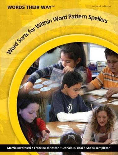 9780135148433: Words Their Way: Word Sorts for Within Word Pattern Spellers (Words Their Way Series)